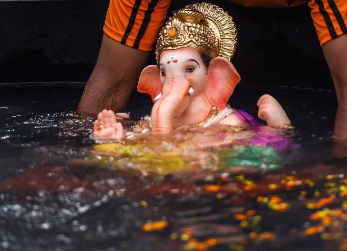 Ganesh Visarjan Across India 2020 Ganesh Visarjan Across India 2020