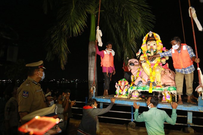 Ganesh Visarjan Across India 2020 Ganesh Visarjan Across India 2020