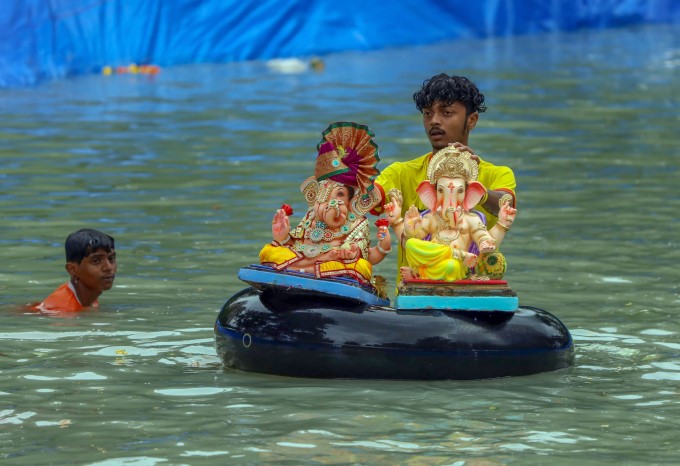 Ganesh Visarjan Across India 2020 Ganesh Visarjan Across India 2020