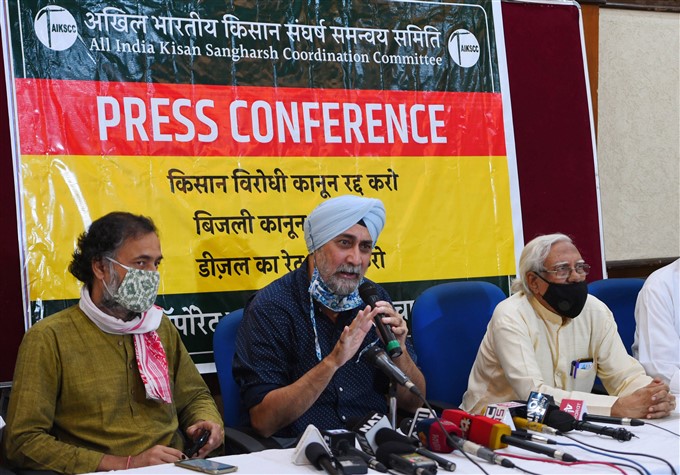 Opposition Parties Protest Against Farm Bills Across India Opposition Parties Protest Against Farm Bills Across India