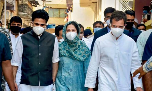 Congress Party Ahmed Patel Last Rites Congress Party Ahmed Patel Last Rites