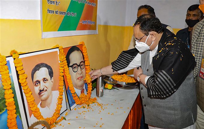 Leaders Pays Tribute To Dr B R Ambedkar On His Death Anniversary Leaders Pays Tribute To Dr B R Ambedkar On His Death Anniversary