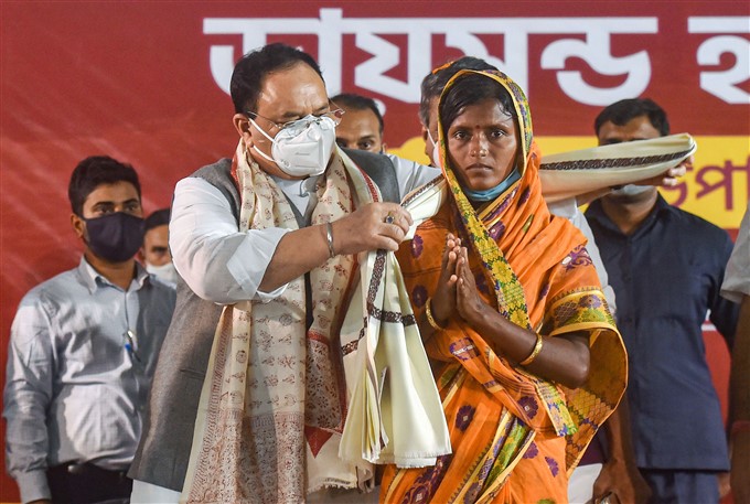 BJP Chief JP Nadda Two Day Visit To West Bengal BJP Chief JP Nadda Two Day Visit To West Bengal