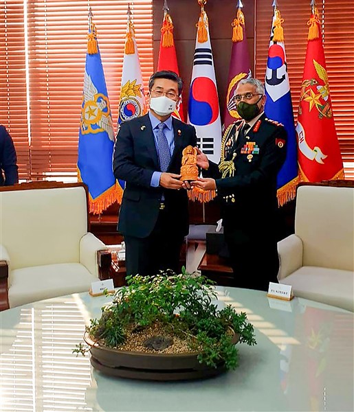 Indian Army Chief General M M Naravane 3 Day Visit To South Korea Indian Army Chief General M M Naravane 3 Day Visit To South Korea