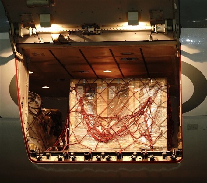 Consignment Of Medical Equipment And Medicines Arrived In India From Foreign Countries Photos