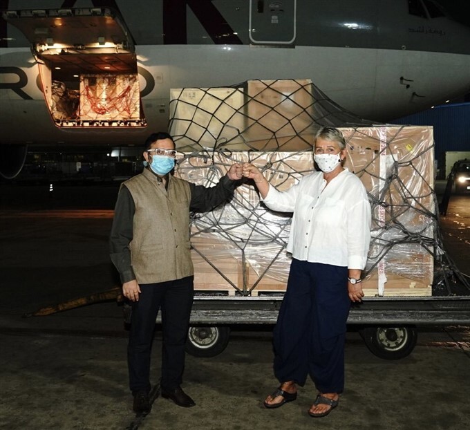 Consignment Of Medical Equipment And Medicines Arrived In India From Foreign Countries Photos