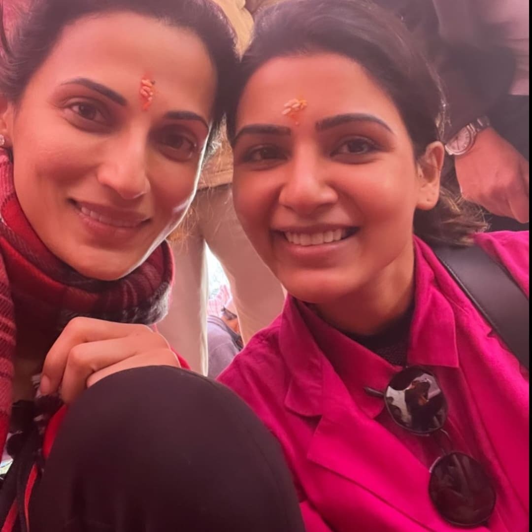 चारधाम की यात्रा से लौटीं साउथ की स्टार एक्ट्रेस Samantha, सामने आईं तस्वीरें 