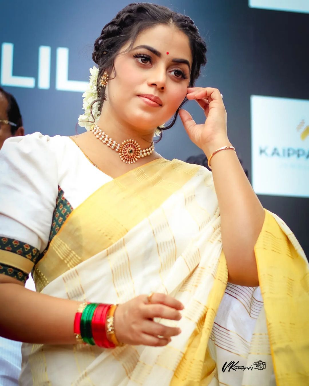 Shamna Kasim Looks in Kaippallil Jewellers Kayamkulam