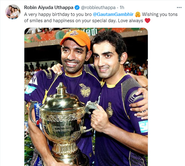 Birthday Wishes Extended To Cricketer Gautam Gambhir Photos: HD Images
