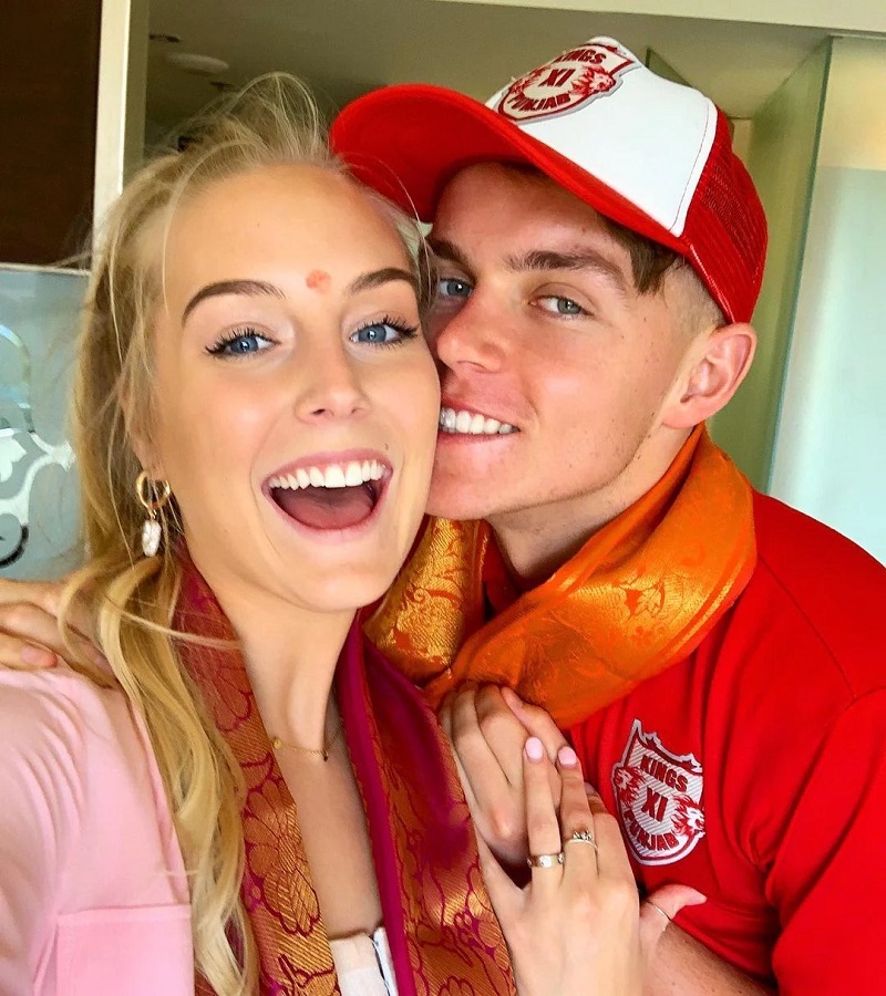 किसी सिंडरेला से कम खूबसूरत नहीं है Sam Curran की गर्लफ्रेंड इसाबेला