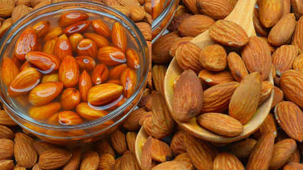 badam benefits These are the benifits if having socked badam badam
