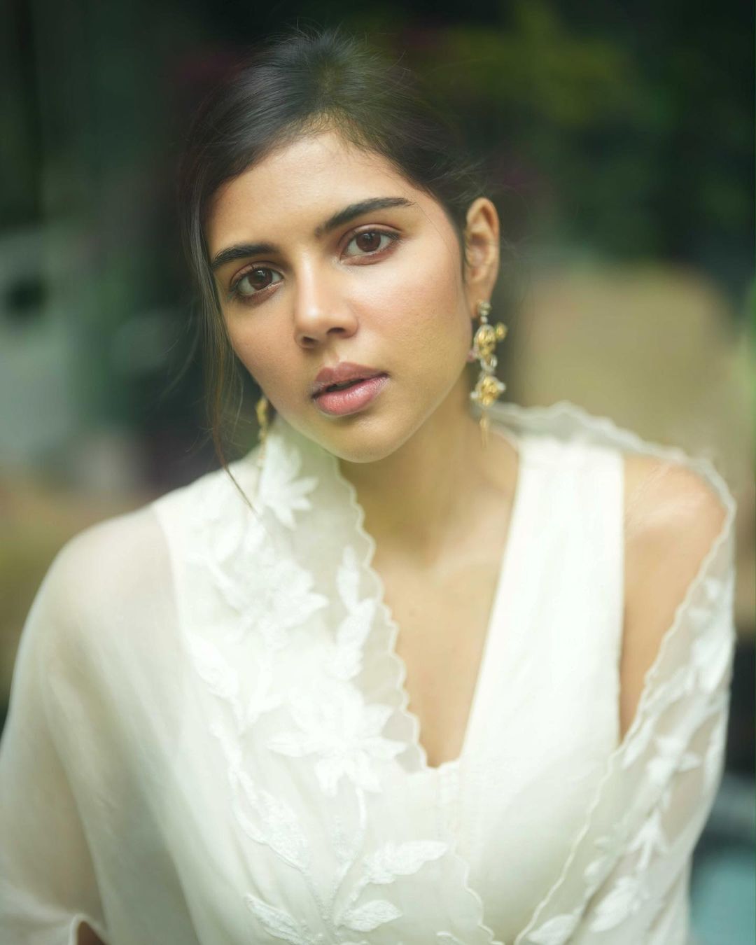Kalyani Priyadarshan Stuns In White Colour Lehanga, Photo Goes Viral On